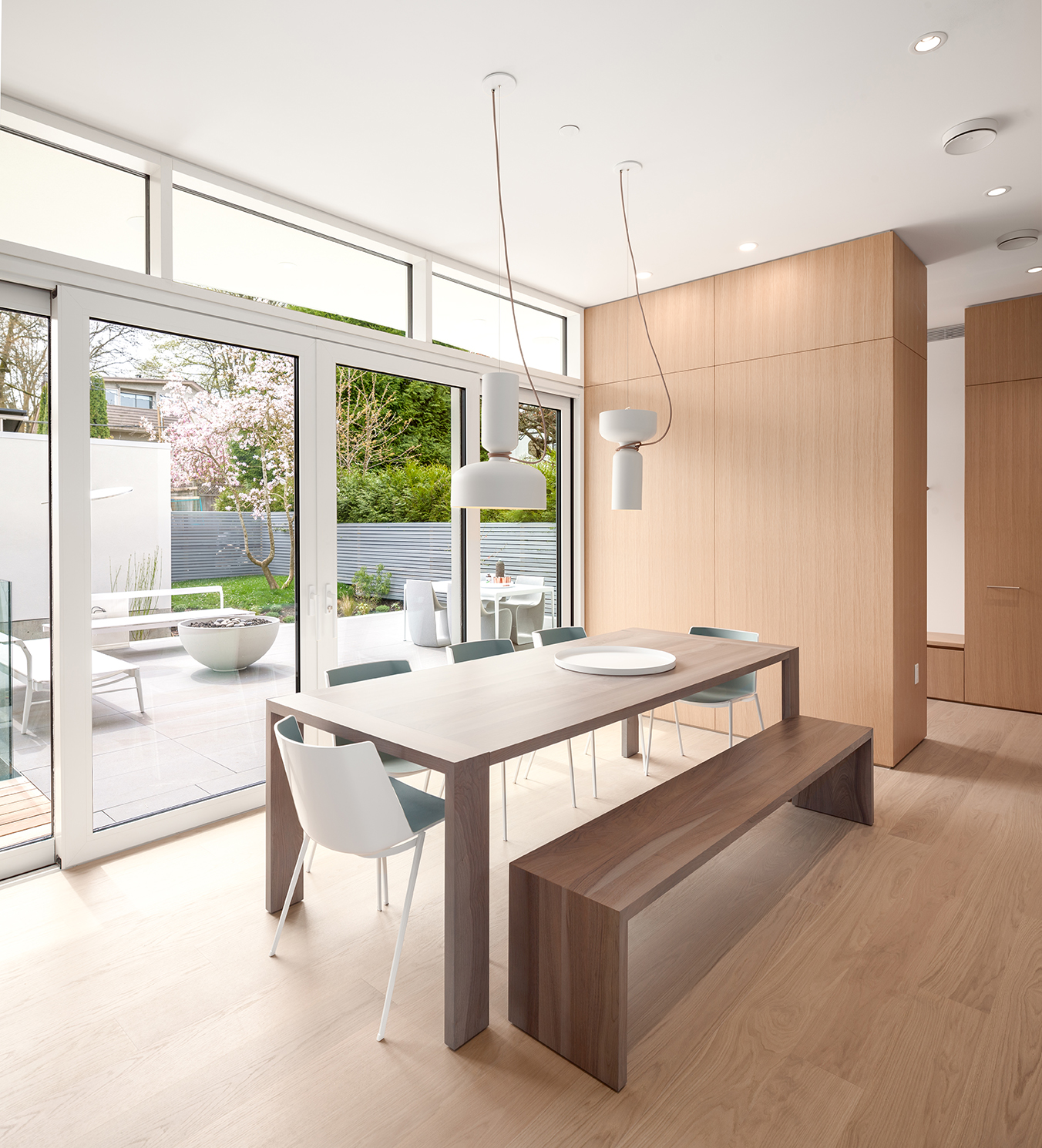 Real estate magazine style brochure layout